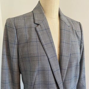 Hobbs London Plaid Blazer